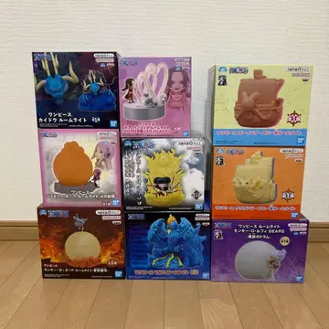 [미개봉] 원피스 ONE PIECE 룸 라이트 9점 묶음 판매