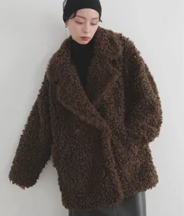 푸들 퍼 테일러드 코트 리안 LIAN