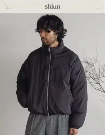 shiun NYLON SHORT PADDED BLOUSON S 사이즈