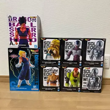 [ 미개봉 ] 드래곤볼 1번 복권 & 프라이스 피규어 8점 묶음 판매