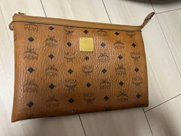 MCM 비세토스 플랫 파우치 (클러치백) 정품