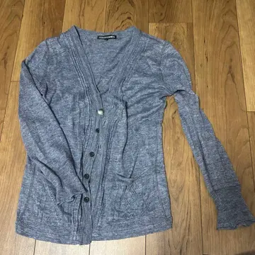 5351 POUR LES HOMMES 블루 그레이 가디건 사이즈 2