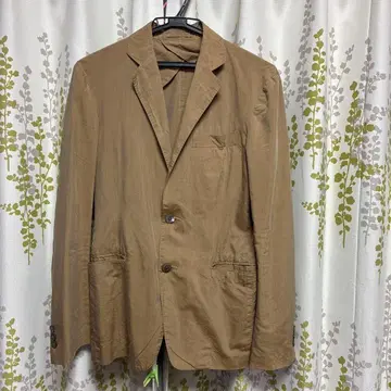 TOMORROWLAND 브라운 테일러드 자켓