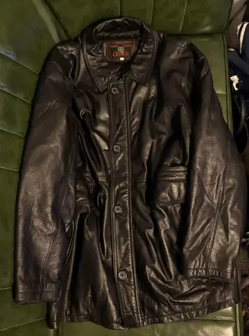 구제 의류 카 코트 가죽 자켓