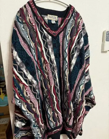 COTTON TRADERS 3D 니트 스웨터 '90 코지