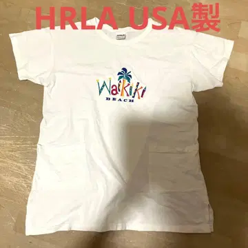 HRLA USA Waikiki 반팔 T셔츠 여성용 ONE SIZE