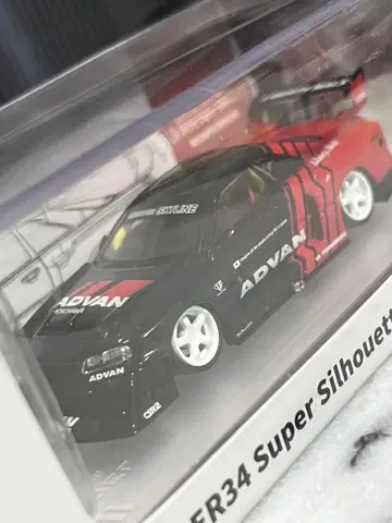 CM MODEL LBWK 스카이라인 ER34 슈퍼 실루엣 (아드반)