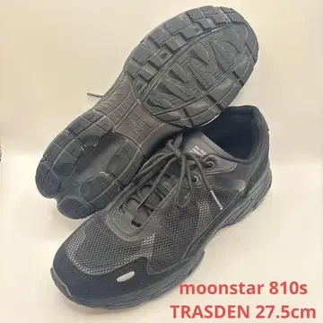 moonstar 810s TRASDEN 블랙 스니커즈 9108