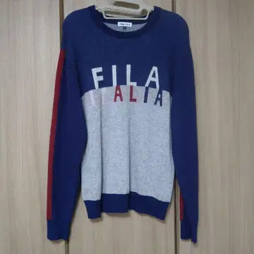 FILA 골프 트레이닝복 L 네이비/그레이/레드