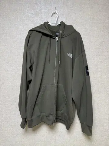 The North Face 올리브 집업 후드티 XL NT62232
