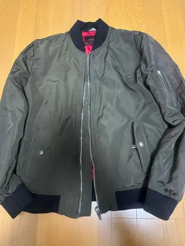 MA-1 플라이트 자켓 올리브 그린