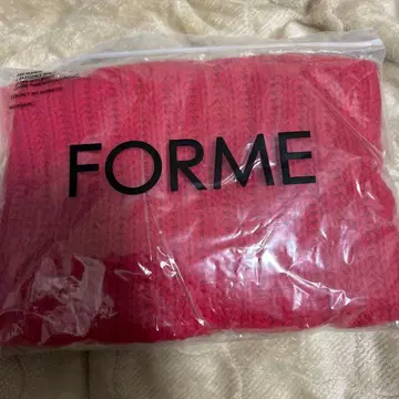 FORME 넥워머 레드 F