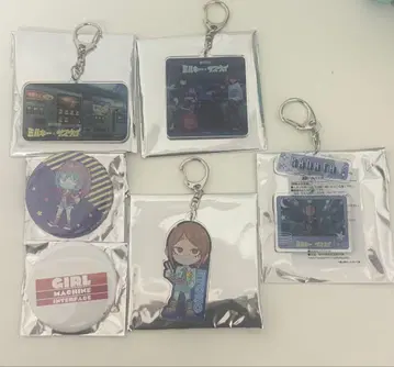 은하 특급 밀키 서브웨이 캔뱃지 키링 마키나 료코 카나타