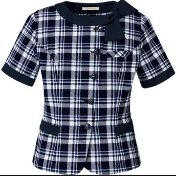 사무복 BON 본맥스 마린 체크 네이비 1090