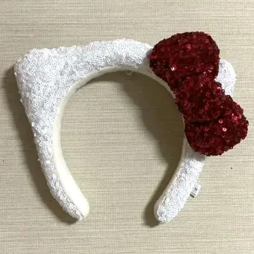 헬로키티 스팽글 머리띠 USJ 유니버설 스튜디오 재팬