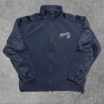 90s NORTHEND 플리스 자켓 풀 집업 짧은 기장 기업 로고 M