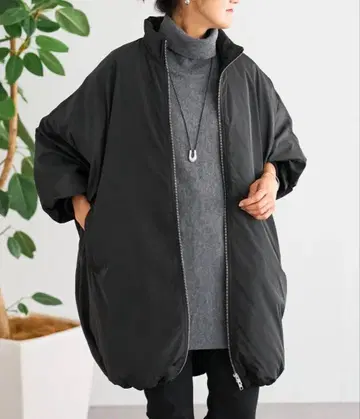 BEARDSLEY 충전솜 BIG 판초 코트