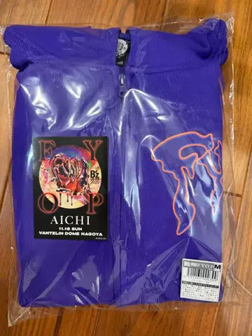 B'z live gym2025 FYOP 후드티 M사이즈 증정 스티커