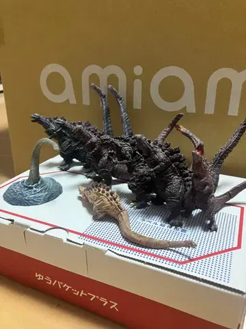 고질라 피규어 가챠가챠계 8개 세트