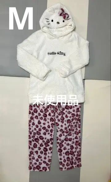 산리오 키티 레오파드 무늬 룸웨어