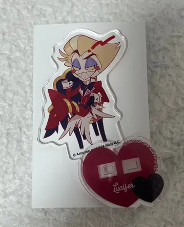 해즈빈 호텔 애니메이트 카페 미니 아크릴 스탠드 B 루시퍼