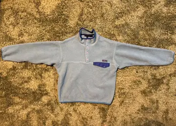 Patagonia 빈티지 Snap-T 눈 없음 택 라이트 블루