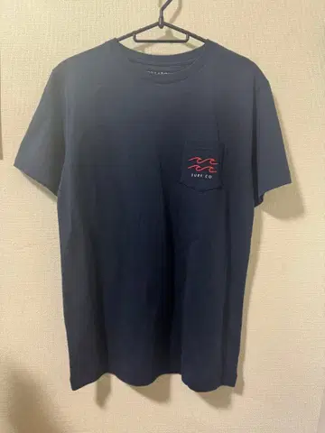 BILLABONG 네이비 T셔츠 새상품 S사이즈