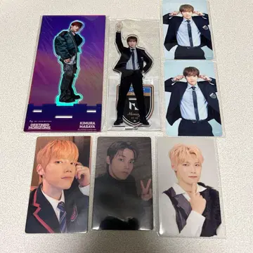 INI 기무라 마사야 트레이딩 카드 아크릴 스탠드 엽서 세트