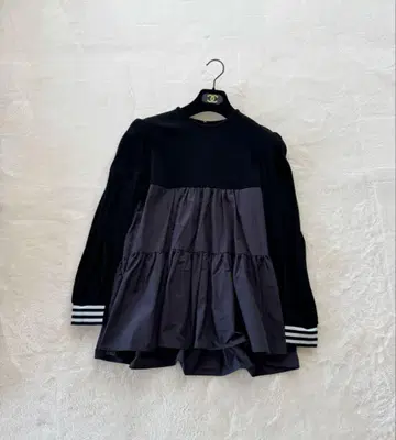 BORDERSatBALCONY 티어드 상의 긴팔 36