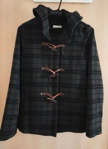 a.v.v 아베베 더플 코트 후드 부착 하프 코트 XS