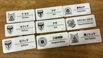 니지산지 네임 배지 A 그룹 니지 페스티벌 2025