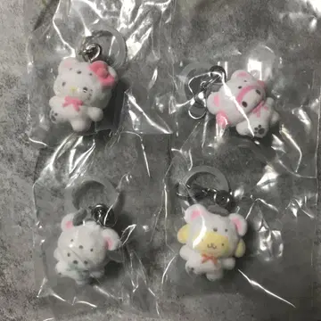 산리오 복슬복슬 스노우 메지루시 액세서리