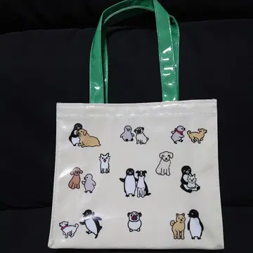 Suica 펭귄 미니 스퀘어 백 강아지와 사이좋게