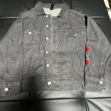 ADRER 다크 그레이 데님 자켓