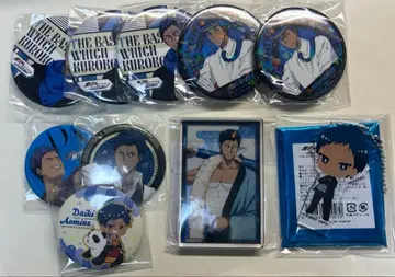 쿠로코의 농구 쿠로바스 아오미네 다이키 캔뱃지 아크릴 스탠드 블록 10점