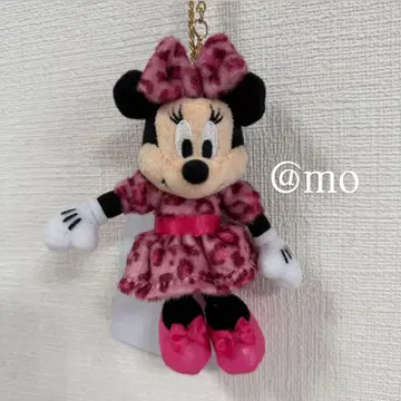 봉제 인형 참 미니 레오파드 무늬 레오파드 미니 핑크 완판템