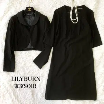 LILYBURN 도쿄SOIR 블랙 포멀 원피스 셋업
