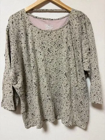 Wafflish Waffle 스플래터 상의 긴팔