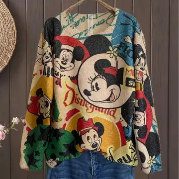디즈니 미키 미니 니트 스웨터