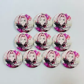 NARUTO 빈티지 하루노 사쿠라 캔뱃지