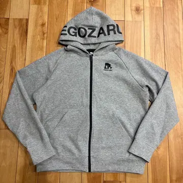 새상품급 EGOZARU 에고자루 후드 로고 집업 맨투맨 후드티