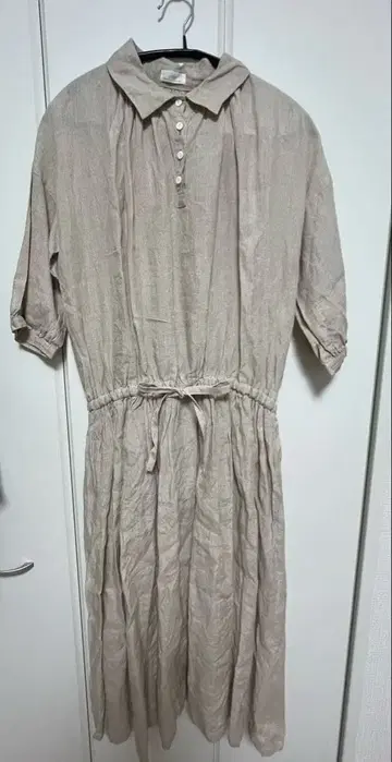 ina 린넨 원피스 베이지