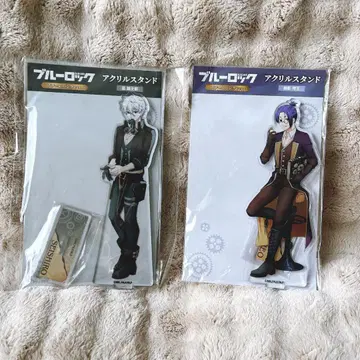 블루 록 아크릴 스탠드 스팀펑크 나기 세이시로 미카게 레오
