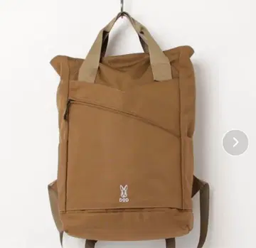 [ 새상품급, 미사용 ] DOD TOTOSAKU 토토사쿠 백팩 카멜