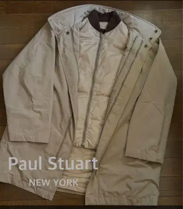 폴 스튜어트: 스탠드 카라 코트 라이너 포함