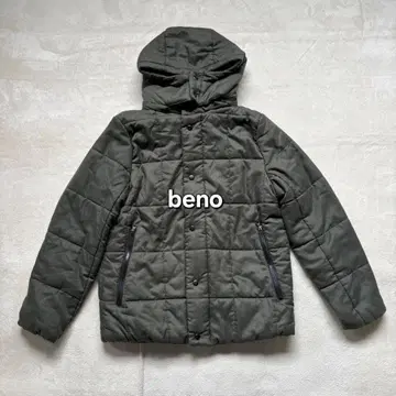 beno 퀼팅 후드 자켓 코트 다운 자켓 후드 탈부착