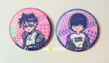 새상품급 괴수8호 레토팝 캔뱃지 호시나 소우시로 & 나루미 겐