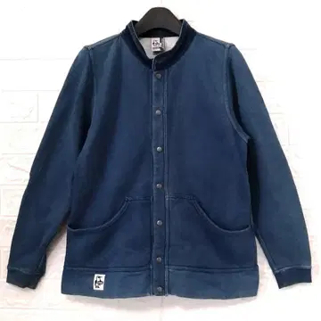 CHUMS 스탠드 카라 맨투맨 가디건 M