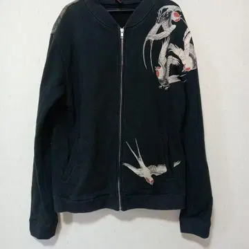 크롭 헤드 CROPPED HEADS 후드티 후드 없는 지퍼