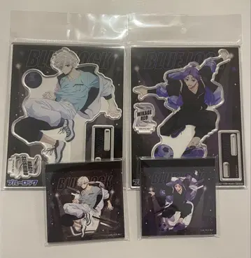 블루 록 나이트 축구 아크릴 스탠드 미니 메모 나기 세이시로 미카게 레오